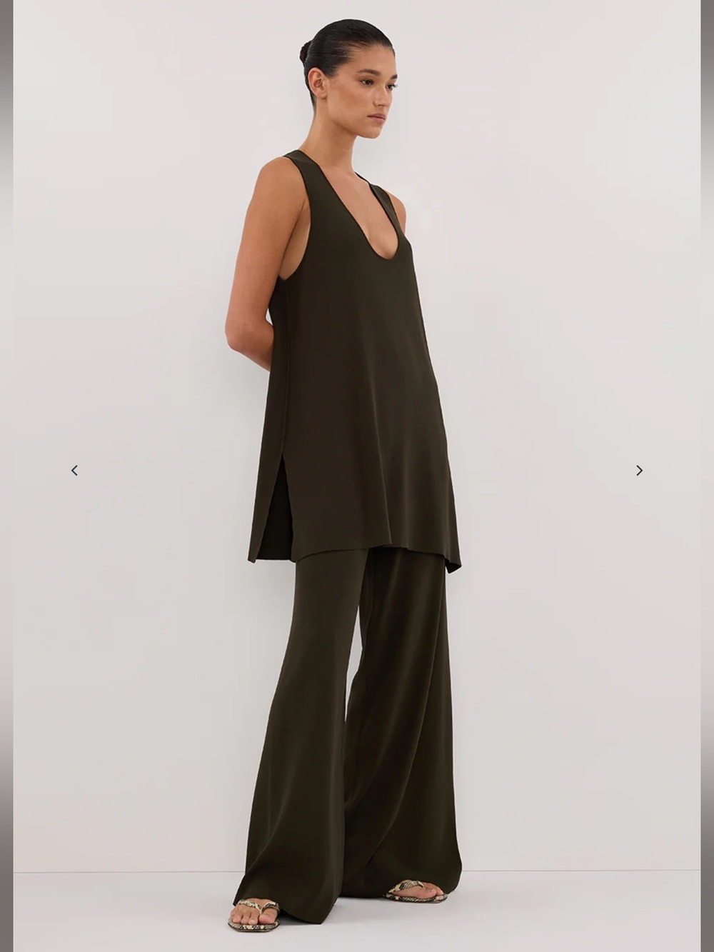 DISSH | SET! Ray Forest Knit Long Line SET! - Picture 2 of 8